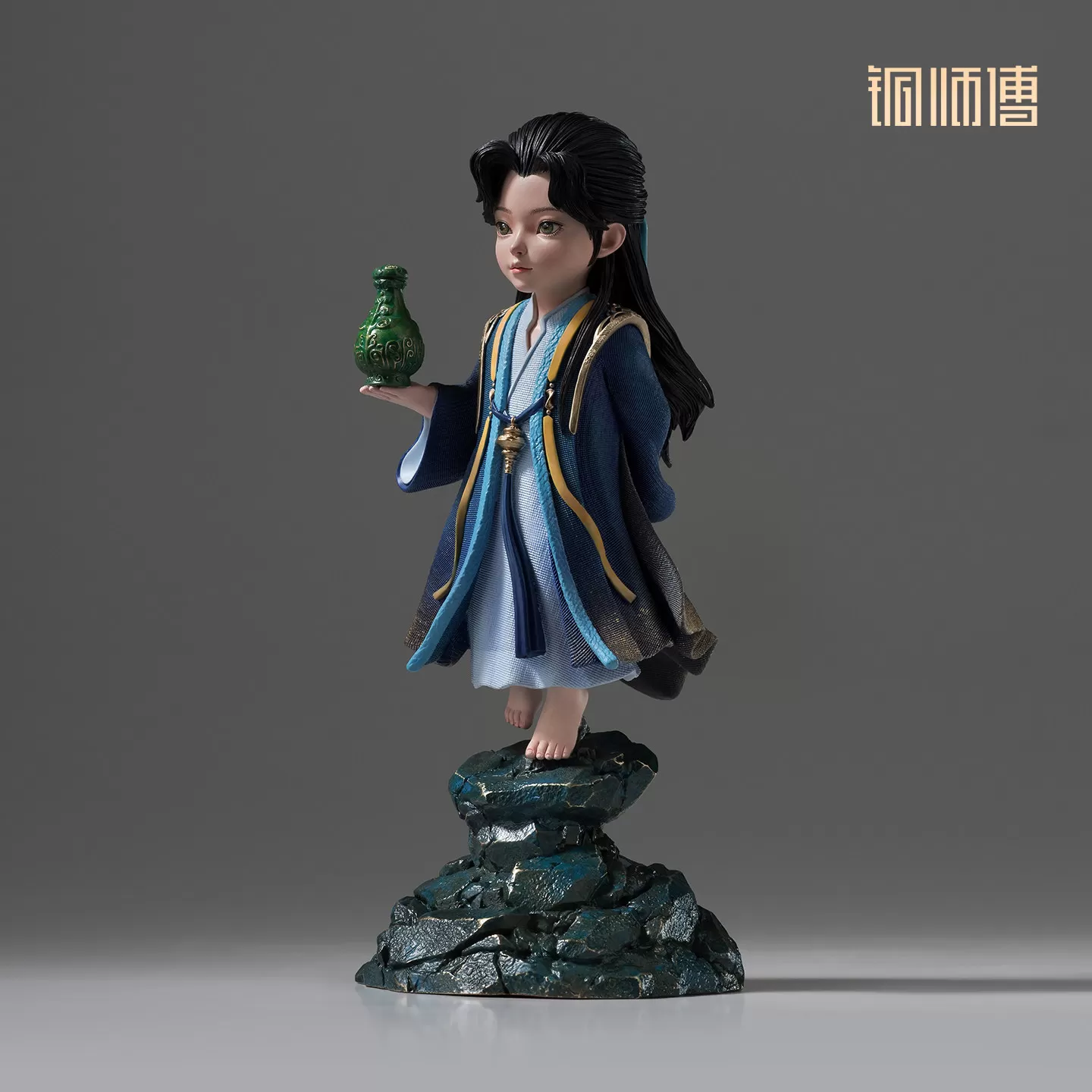 铜师傅 正版授权《凡人动画之韩立元婴》凡人修仙传动漫手办摆件