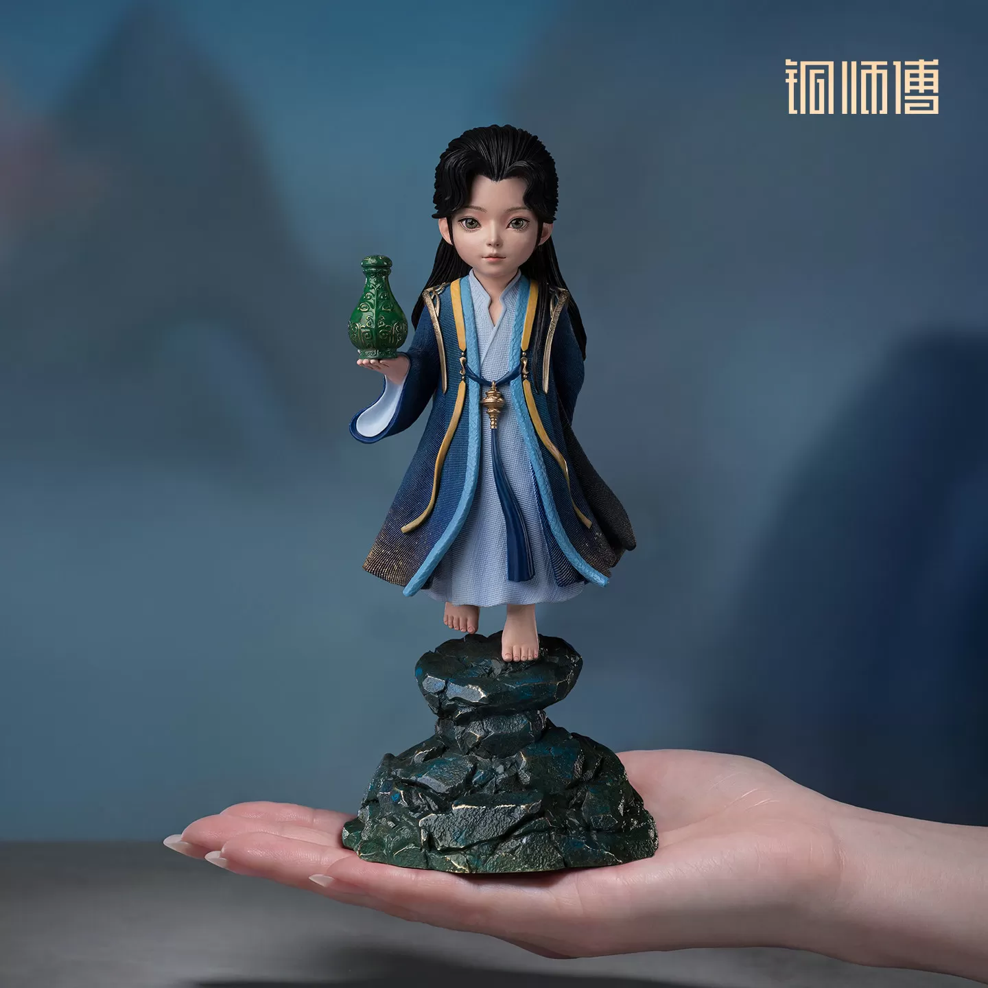 铜师傅 正版授权《凡人动画之韩立元婴》凡人修仙传动漫手办摆件