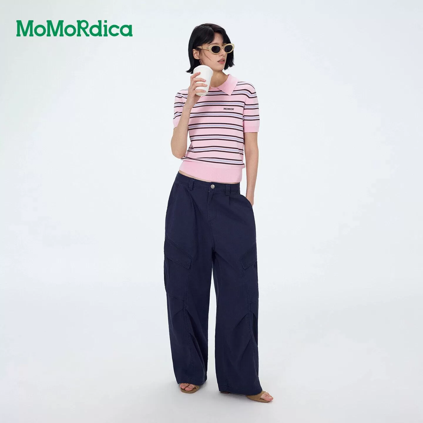 【所有女生的衣橱直播间】【618爆款】Momordica 针织衫 / 工装裤