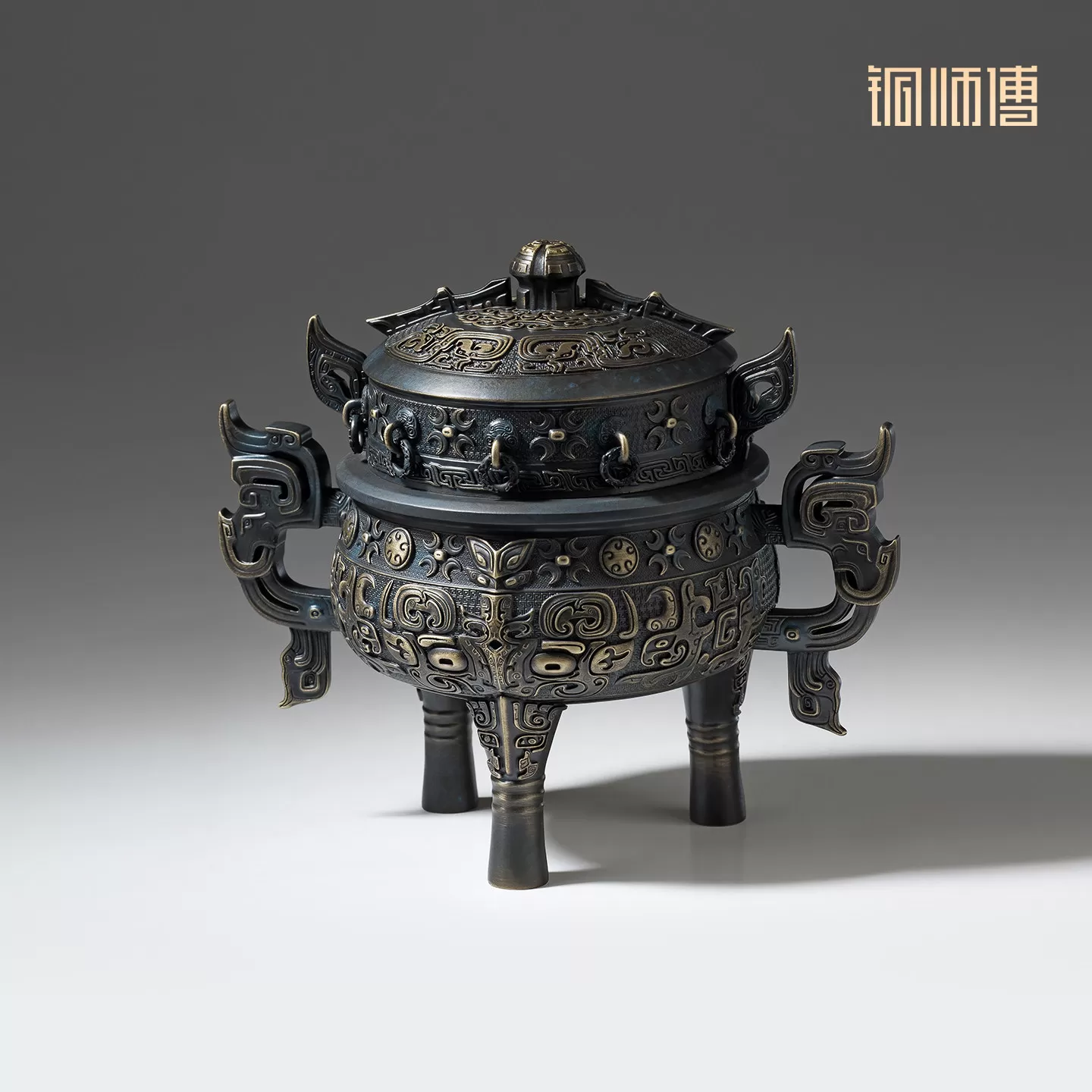 铜师傅 正版授权《凡人动画之虚天鼎》凡人修仙传手办周边铜摆件