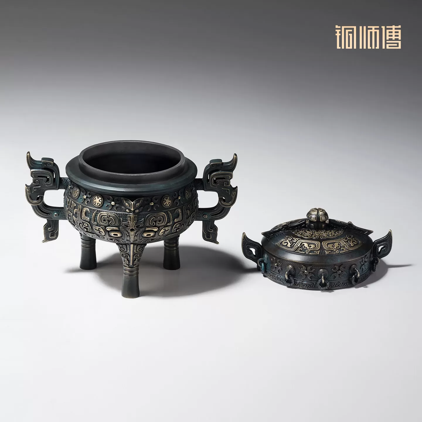 铜师傅 正版授权《凡人动画之虚天鼎》凡人修仙传手办周边铜摆件