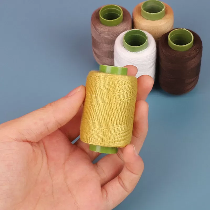 家用缝衣线白线涤纶线手工缝衣服彩色针线缝纫线黑手鞠球用绣线