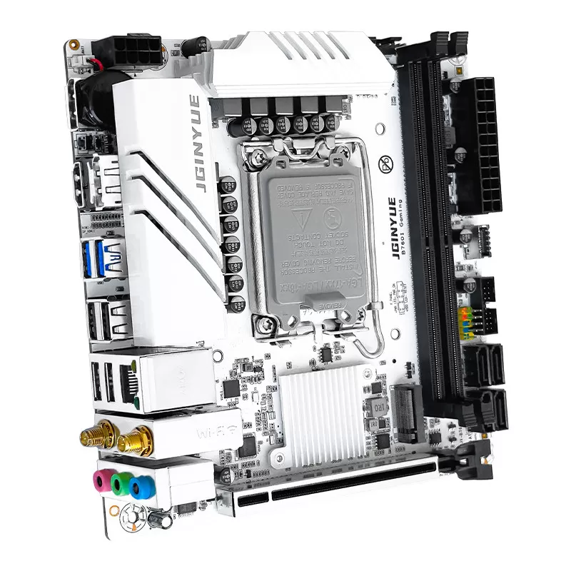 全新精粤B760i GAMING主板13代迷你itx台式电脑wifi版12代H610i