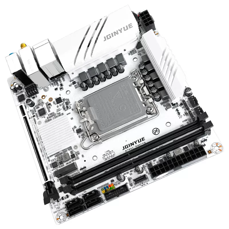 全新精粤B760i GAMING主板13代迷你itx台式电脑wifi版12代H610i