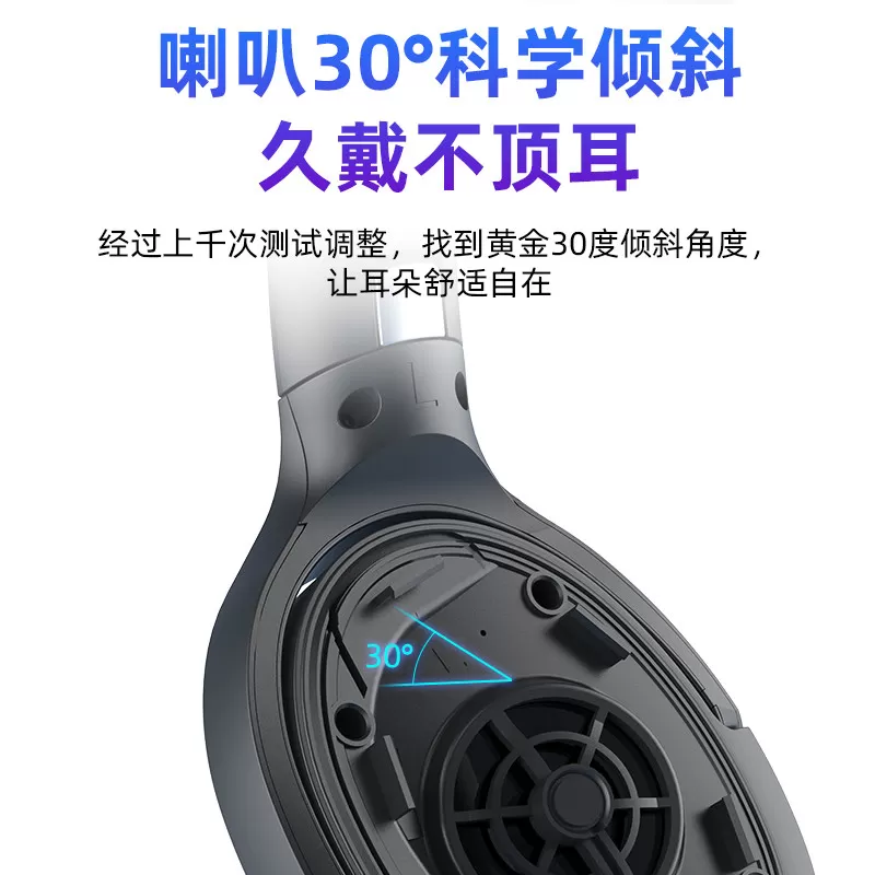 索贝纳英语四六级听力耳机调频FM四级4级6蓝牙大学考试专用头戴式