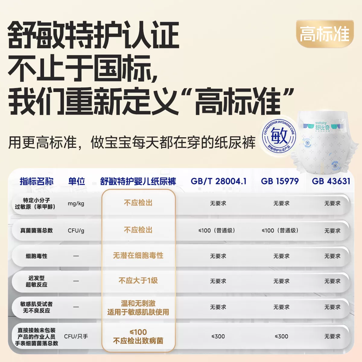 【敏感肌首选】舒比奇维EPro纸尿裤拉拉裤婴儿NB码S码尿不湿mini