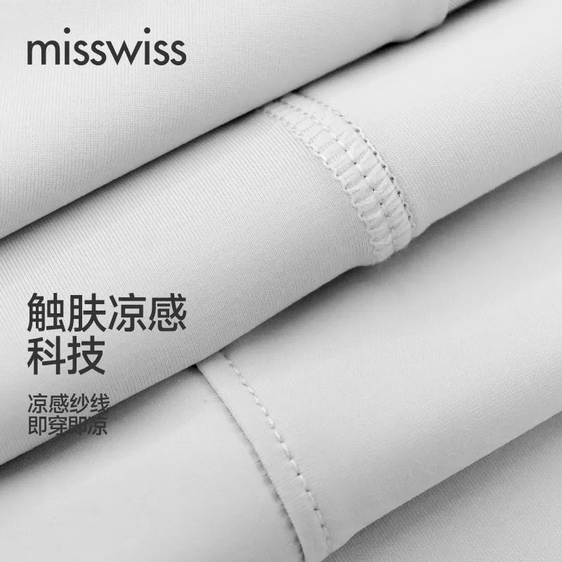 MissWiss宽松男女同款防晒衣服凉感透气外套户外长款FS26002-XH