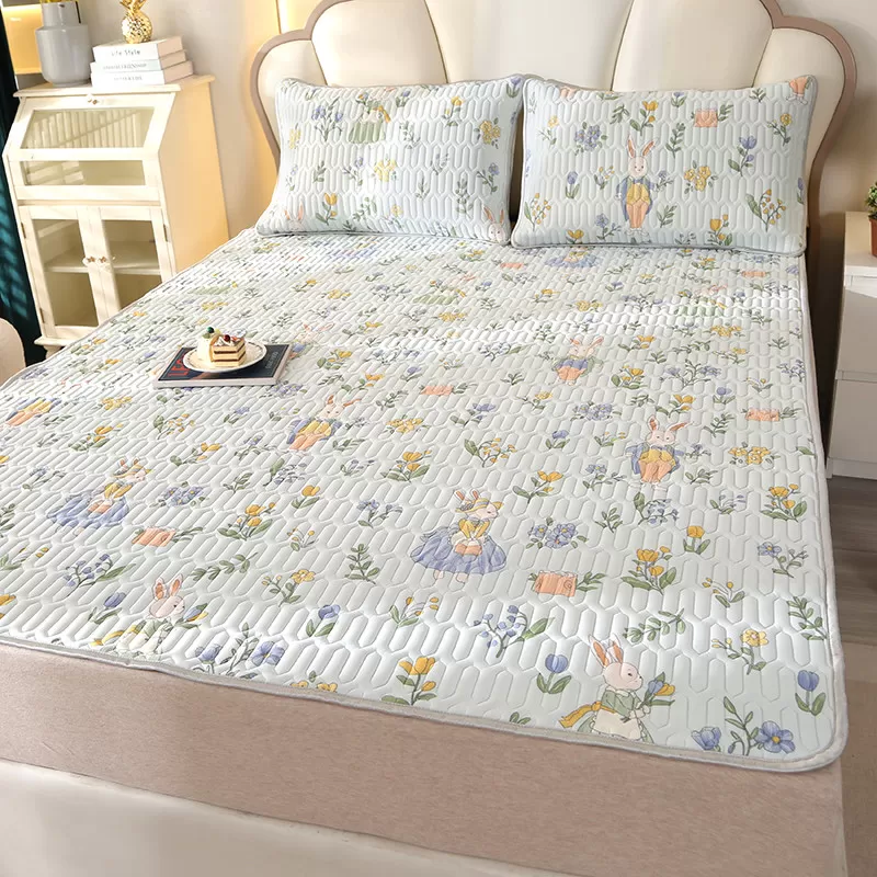 【所有女生的衣橱直播间】荣冠家纺乳胶凉席二/三件套空调软席子