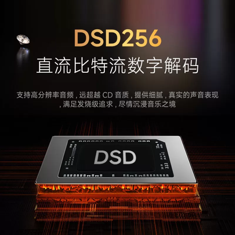 爱国者无损Hifi播放器A+听歌神器mp3音乐随身听母带级DSD蓝牙DAC
