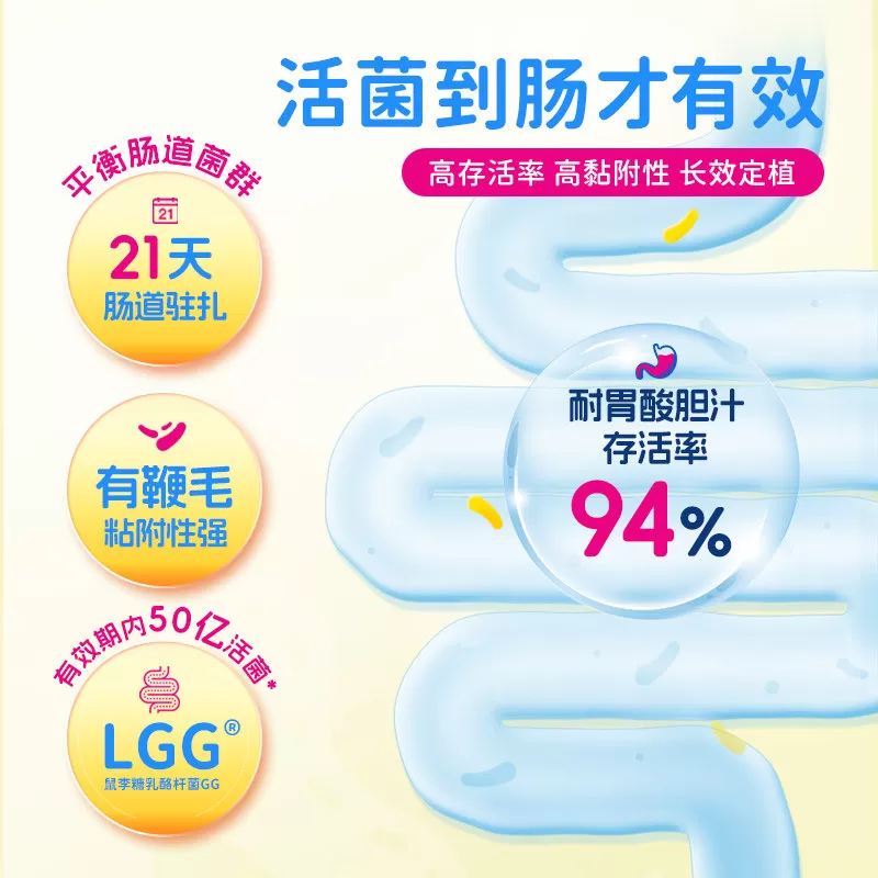 Culturelle康萃乐儿童肠胃道呵护宝宝提高抵御益生菌咀嚼片30片