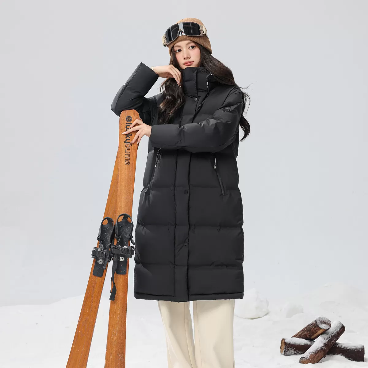【多款任选】雪中飞26冬爆款男女羽绒服长款厚抗寒运动重磅