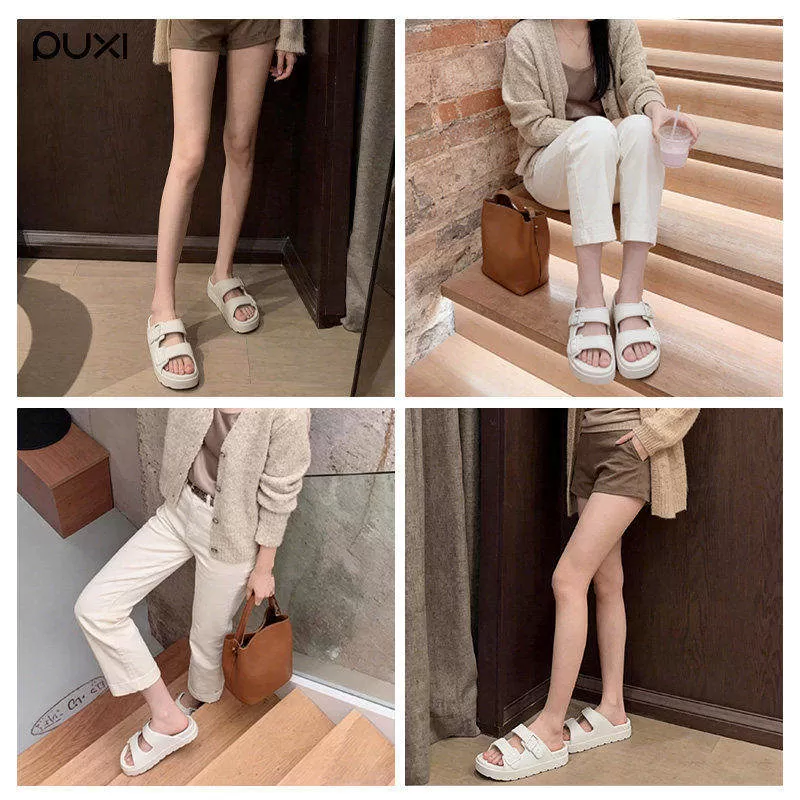 【蜂狂618】朴西勃肯/洞洞鞋女士增高百搭夏季新款休闲外穿凉鞋