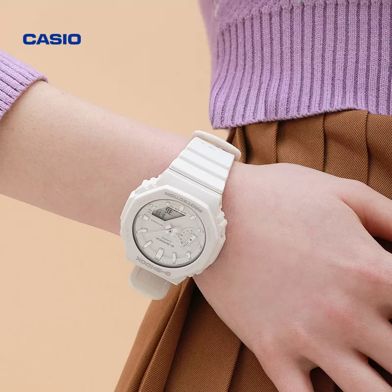 明星同款casio旗舰店GMA-S2100八角学生运动手表女卡西欧 G-SHOCK