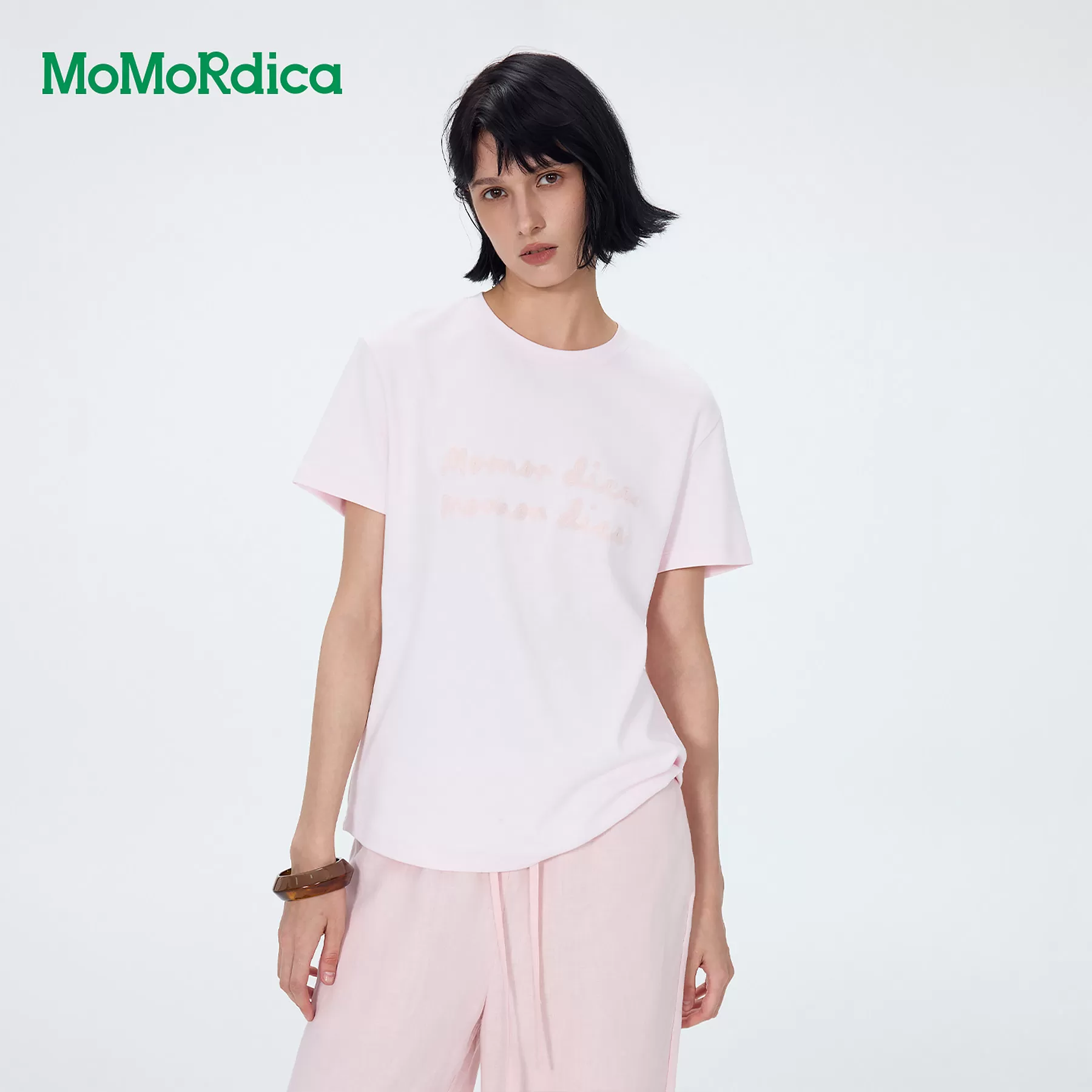 【所有女生的衣橱直播间】Momordica 短袖T恤/长半裙