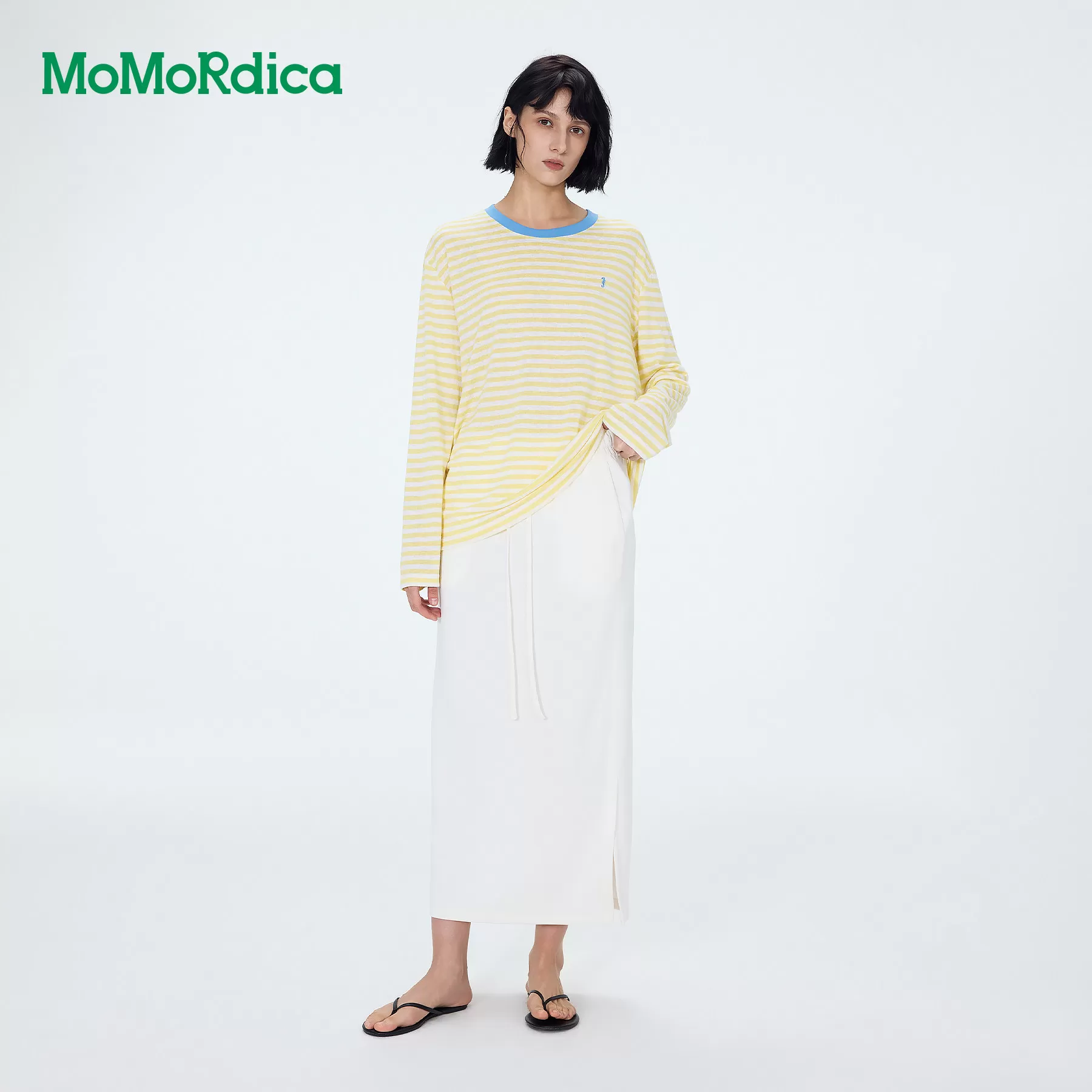 【所有女生的衣橱直播间】Momordica 短袖T恤/长半裙