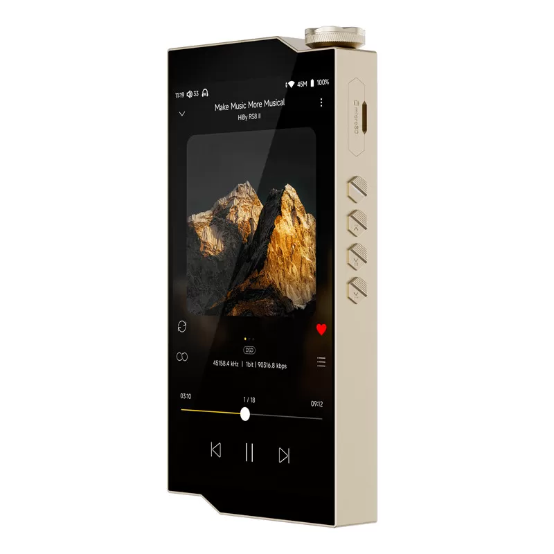 HIBY海贝 RS8II超旗舰播放器R2R无损HiFi解码功放无线安卓MP3