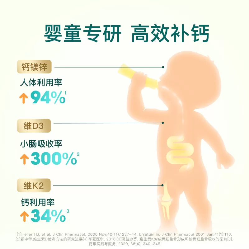 因你inne小金条钙铁锌液体钙婴幼儿钙婴幼儿钙铁锌口服液液体钙