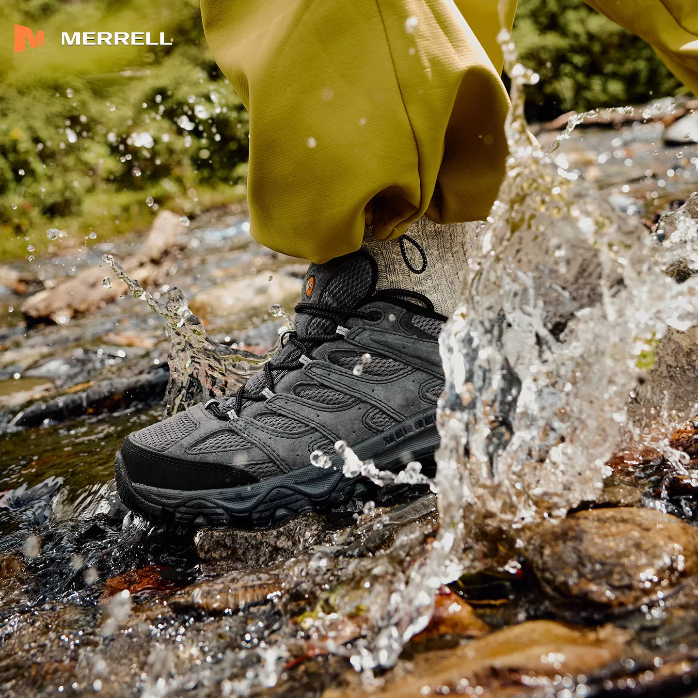 MERRELL迈乐MOAB3 GTX防水户外专业登山徒步鞋男女防滑耐磨运动鞋