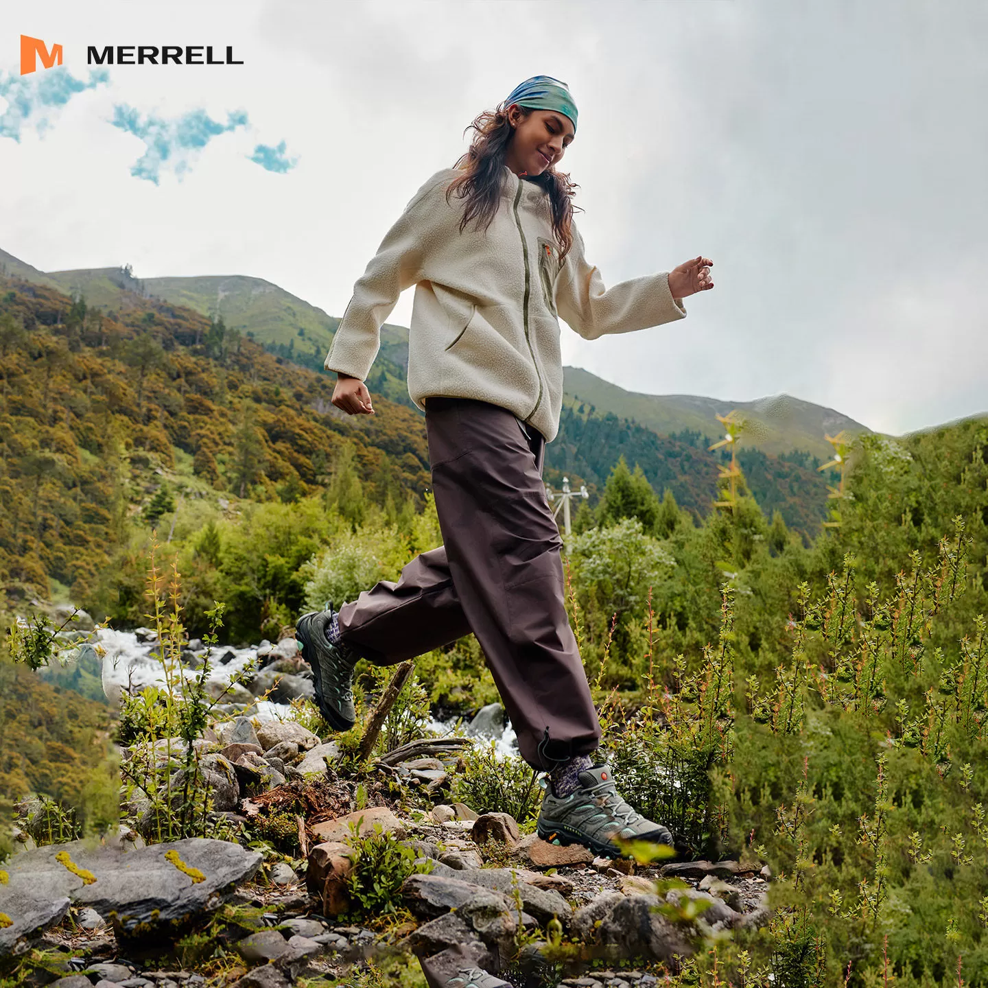MERRELL迈乐MOAB3 GTX防水户外专业登山徒步鞋男女防滑耐磨运动鞋