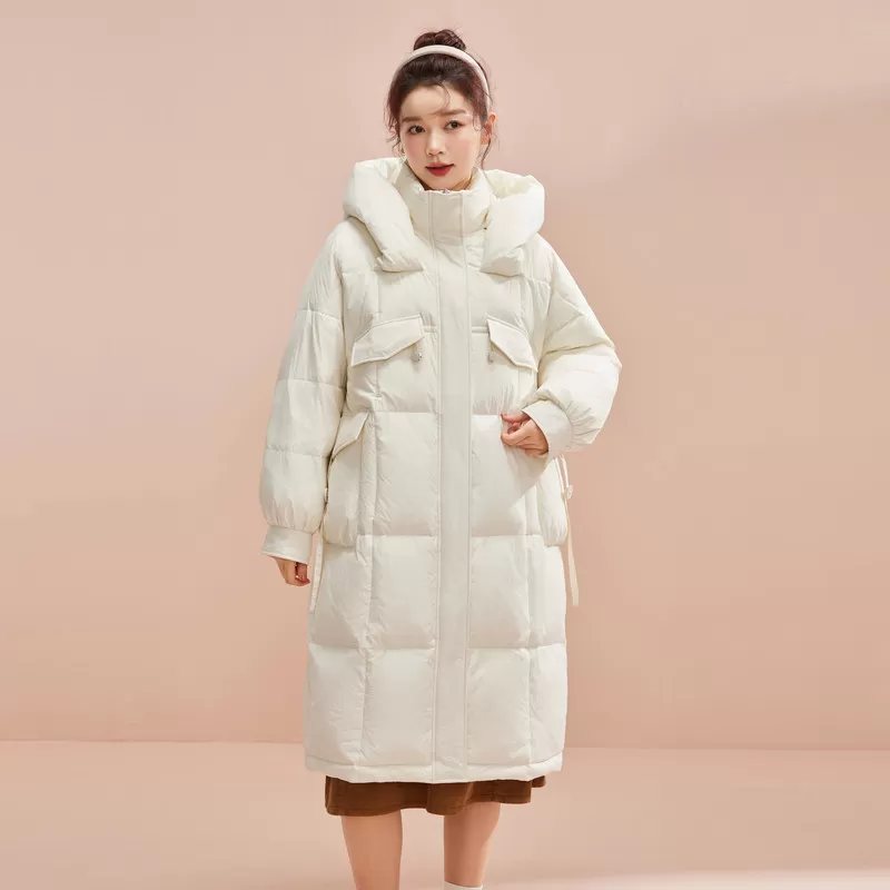 【多款任选】雪中飞2026冬爆款男女中长羽绒服连帽加厚保暖韩版