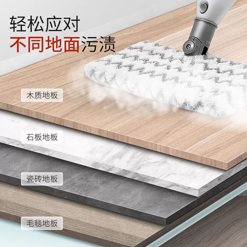 【Shark鲨客旗舰店】P36Lite蒸汽拖把清洁机家用电动高温杀菌除螨
