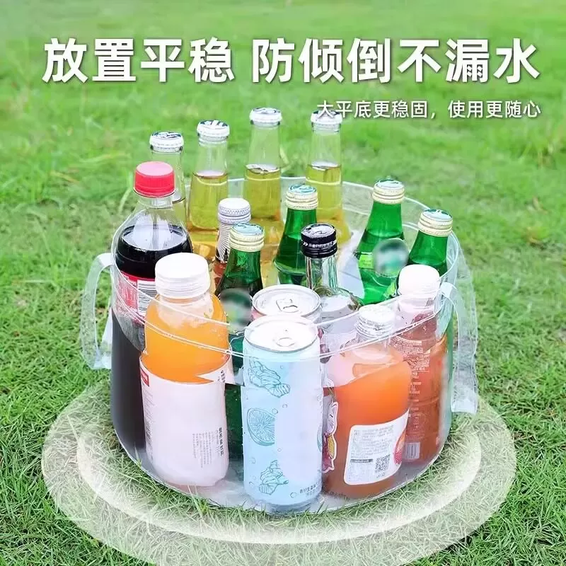 一次性折叠盆便携式旅游洗衣服神器洗脸盆水桶旅行水盆洗衣袋泡脚