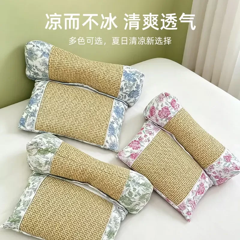 【下单立减50】升级凉席款荞麦艾草薰衣草多味中草本颈椎支撑枕HX