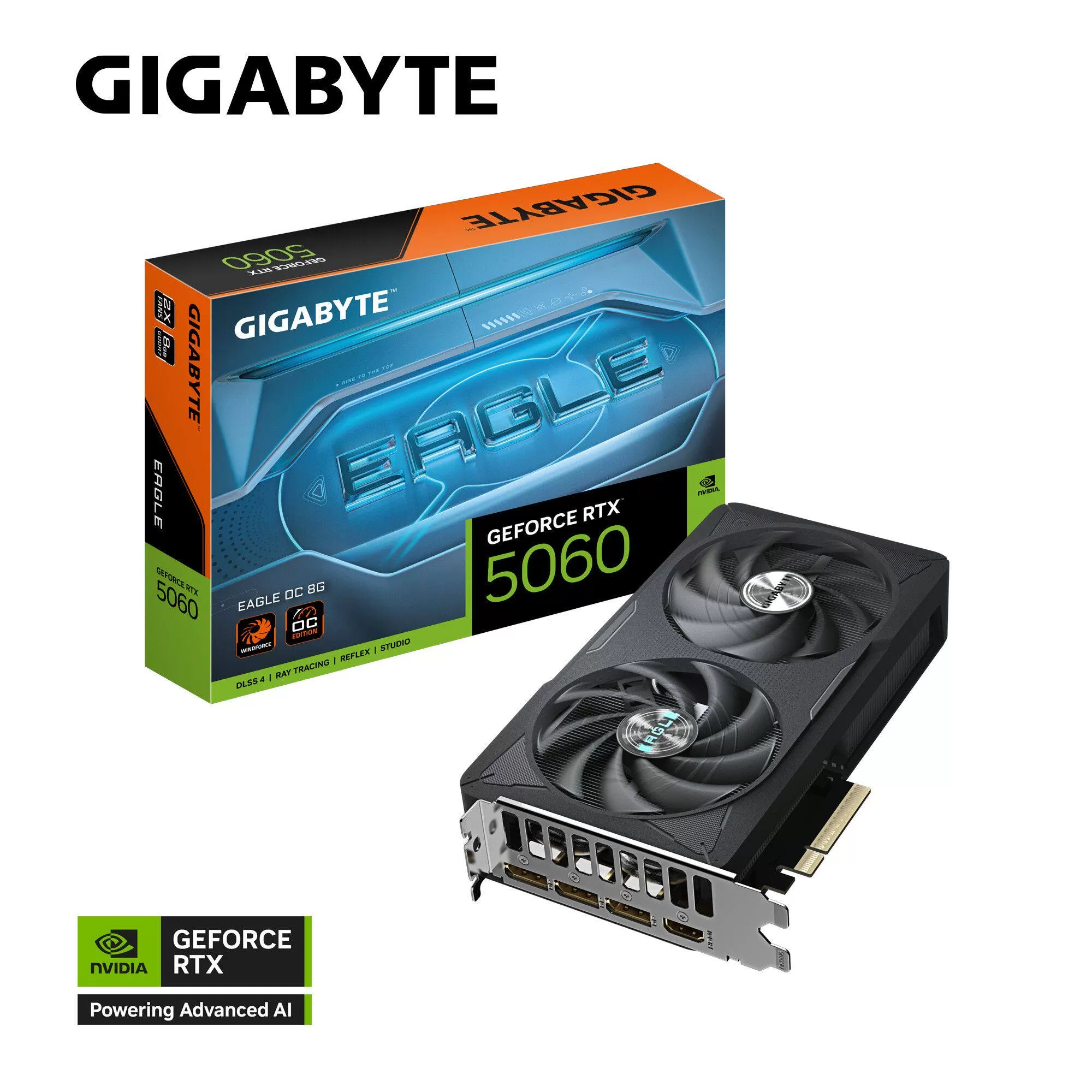 全新未拆封技嘉RTX5060风魔/猎鹰OC独立显卡电竞游戏AI海外正品