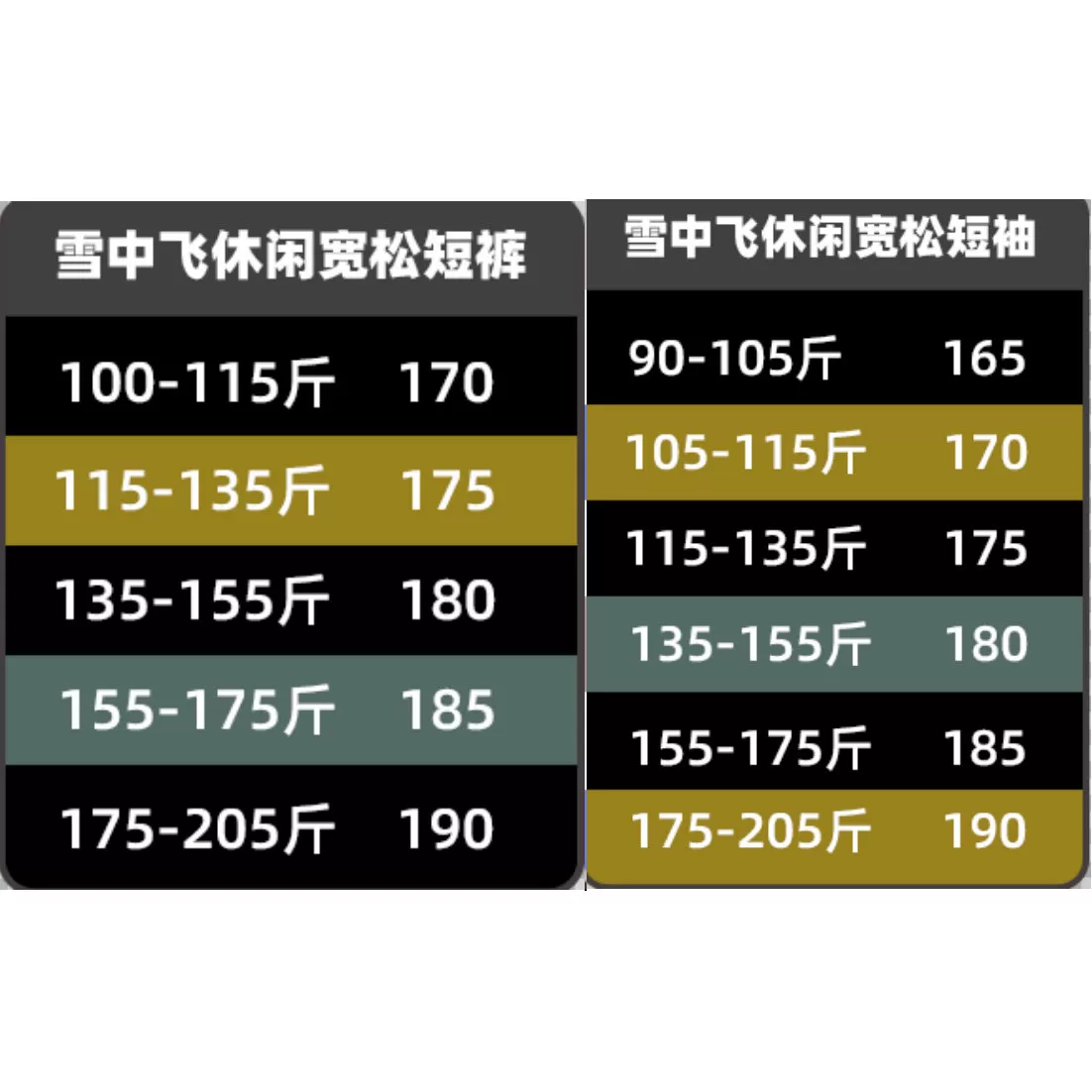 【所有女生直播间】雪中飞宽松圆领短袖T恤/运动短裤