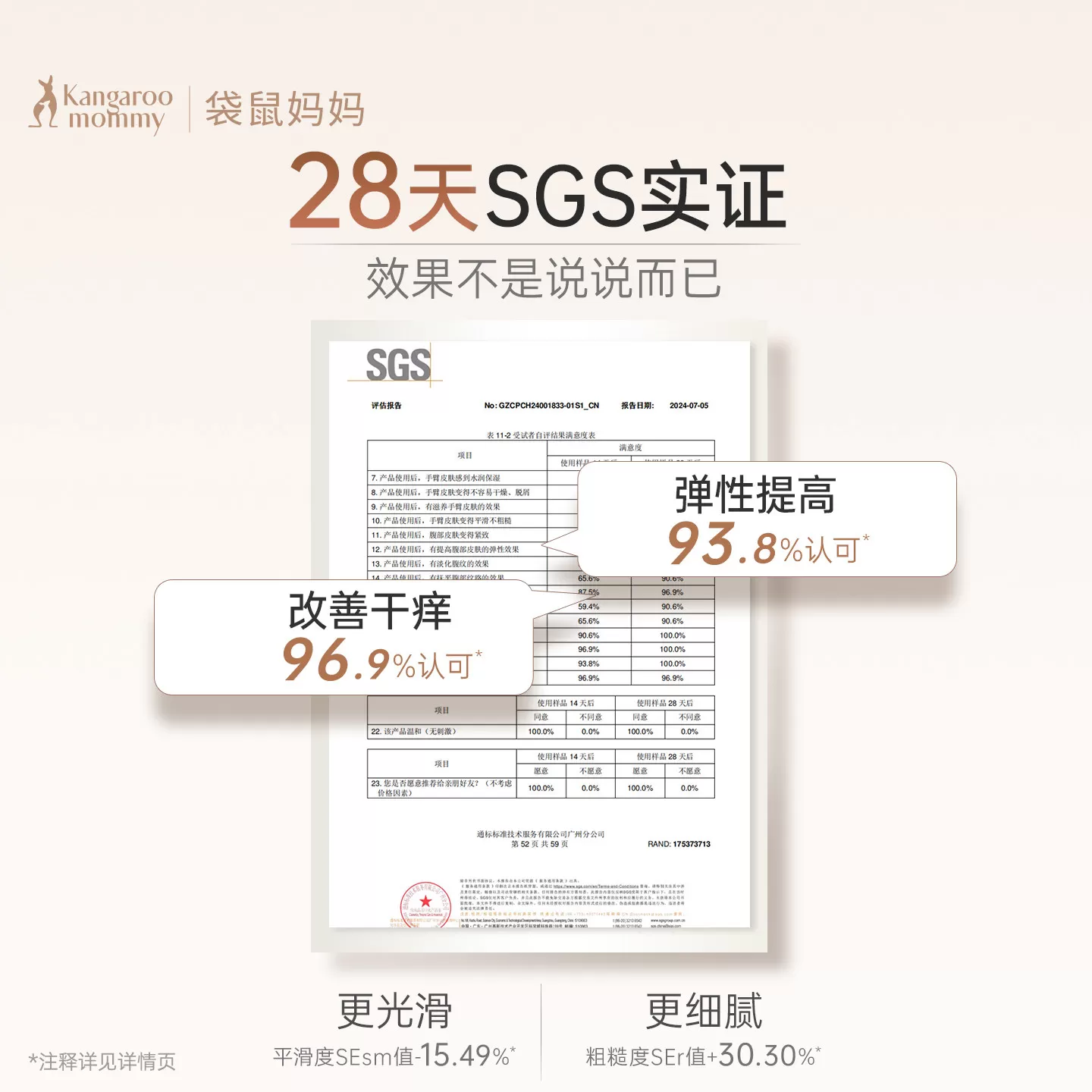 袋鼠妈妈橄榄油妊纹路娠纹油按摩专用羊脂膏备孕舒纹敏肌可用护肤