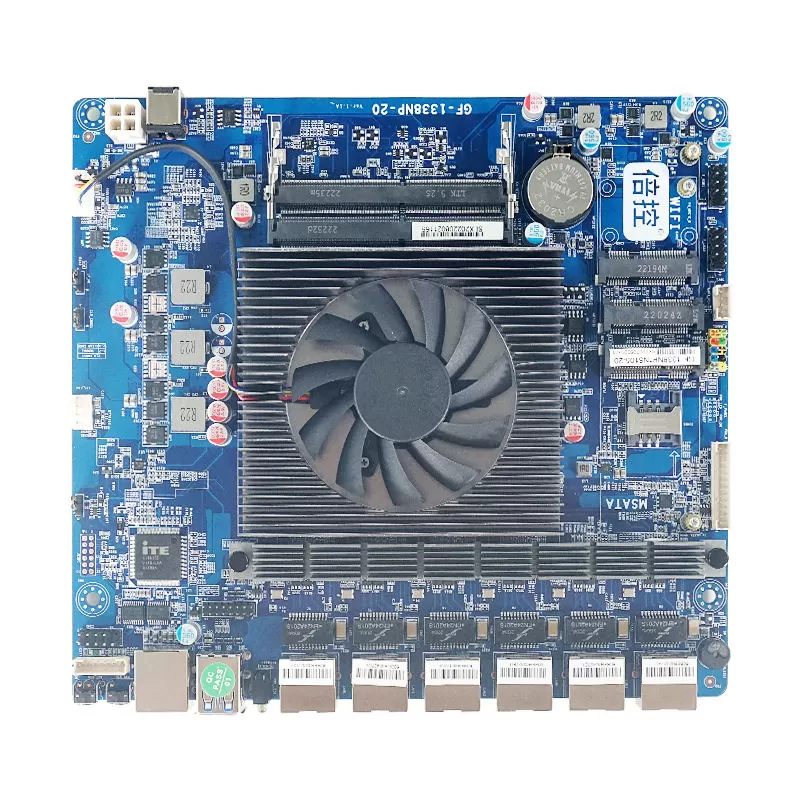 倍控 J6412 J4125 N4000 N5105软路由6网卡主板ROS linux X86