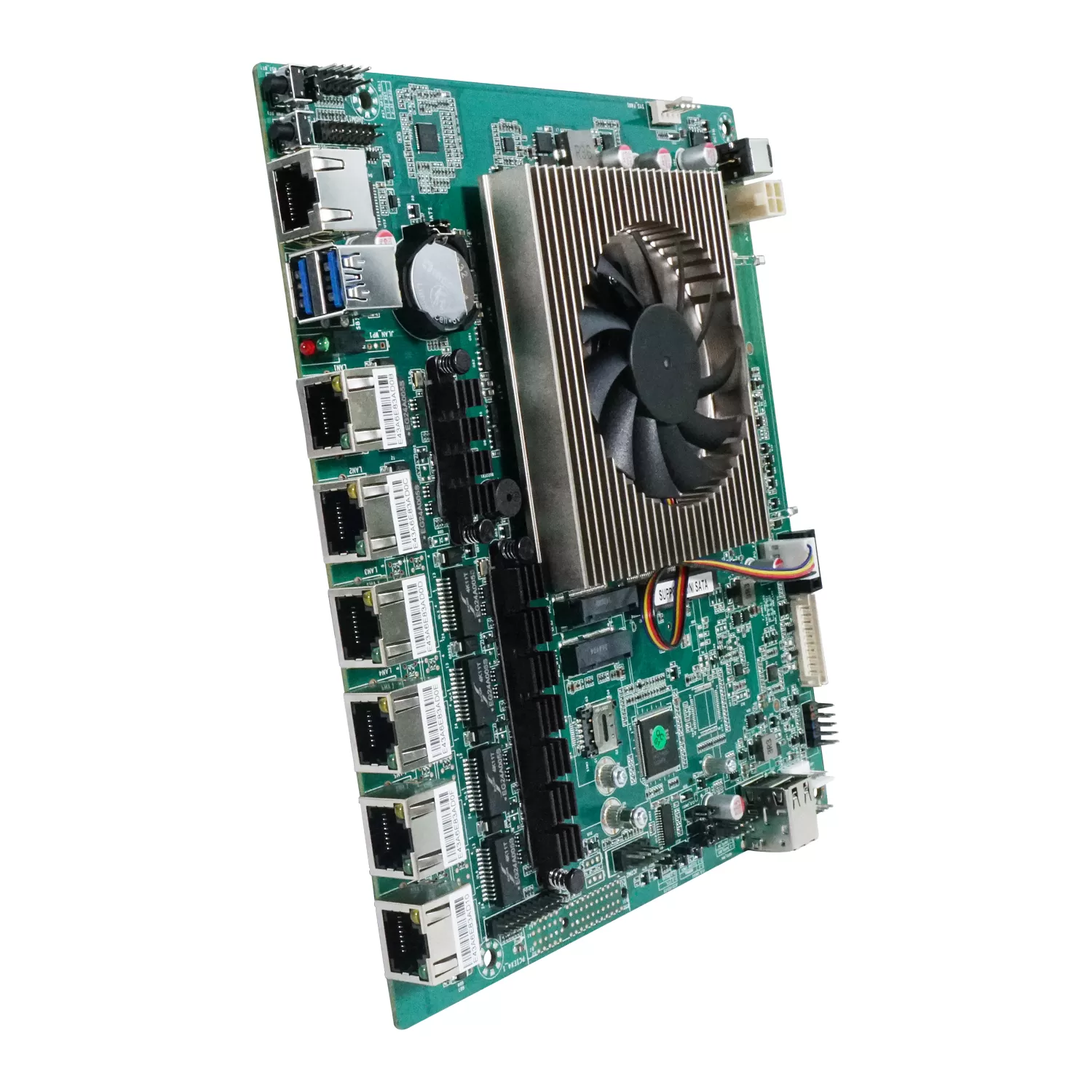 倍控 J6412 J4125 N4000 N5105软路由6网卡主板ROS linux X86