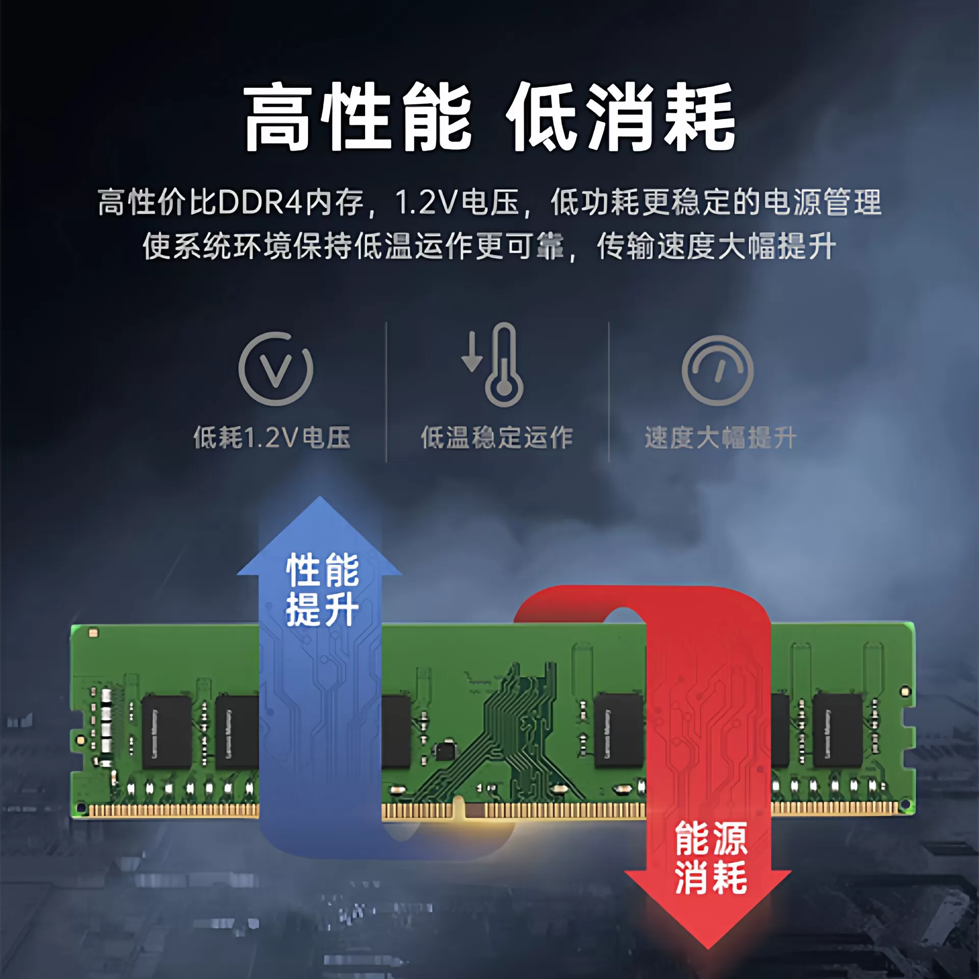 联想DDR4 3200台式机内存条8G/16G/32G电脑升级高性价比兼容内存