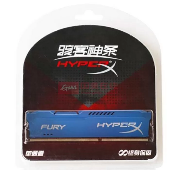 金士顿骇客神条DDR3 1866 1600 8G台式机内存条单条8G 兼容4G1333
