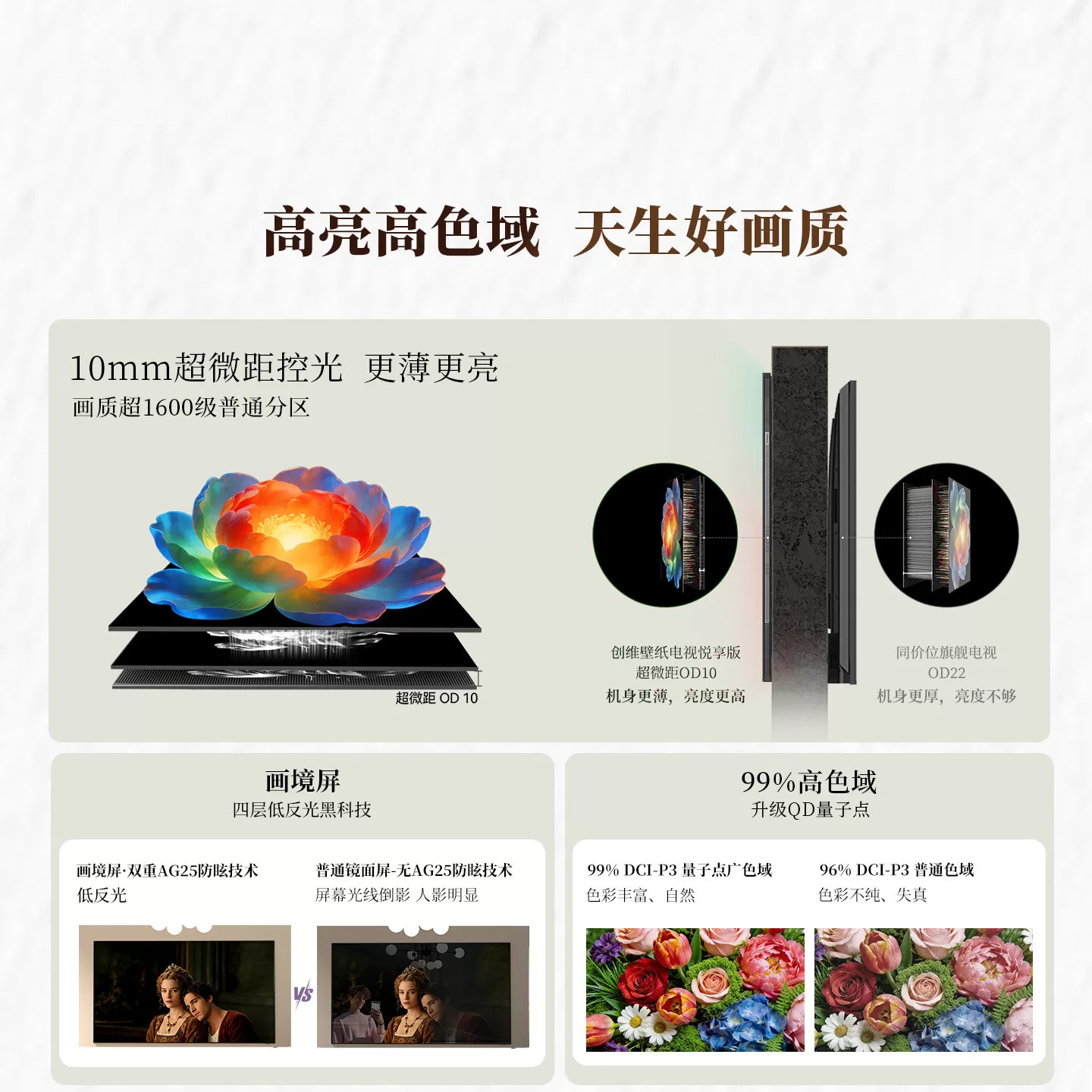 【26年新款】创维官方85AC11H壁纸悦享版 85英寸超薄抗光电视机
