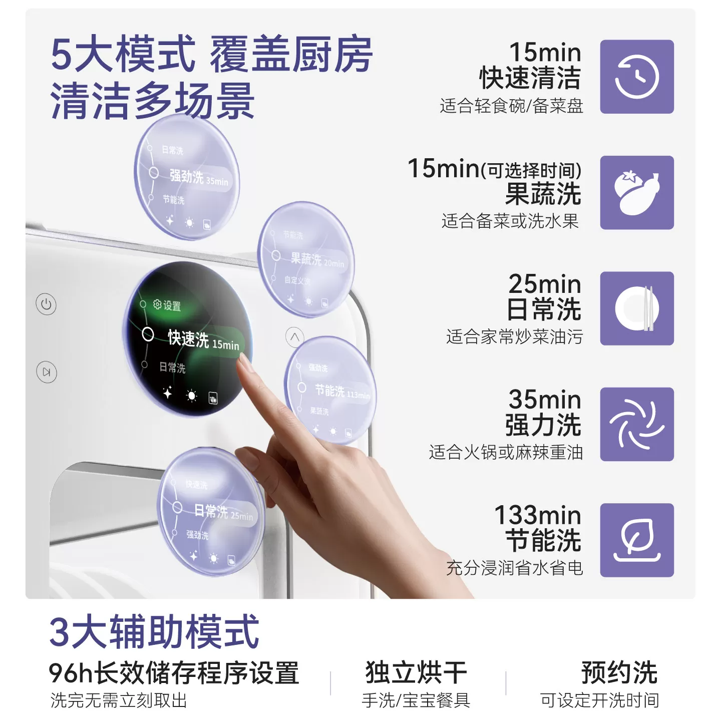 【李佳琦直播间超级88&OOTYA】栗上胶囊式洗碗机小型台式免安装R1