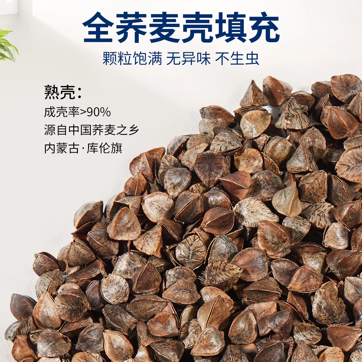 颈椎枕头荞麦决明子护颈椎修护疼痛专用助睡眠糖果枕加热圆柱枕头