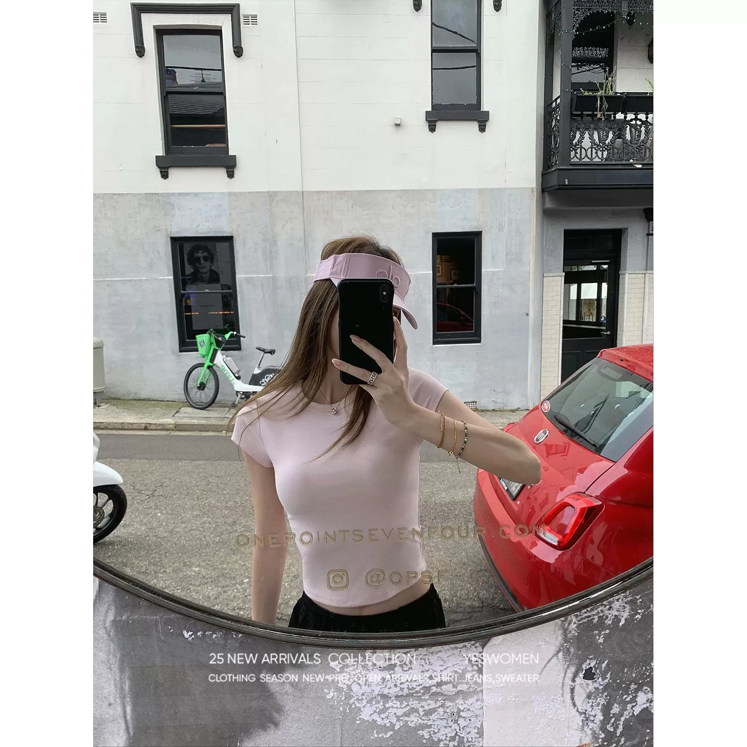 【所有女生的衣橱】小宜定制 紧身显瘦正肩T恤