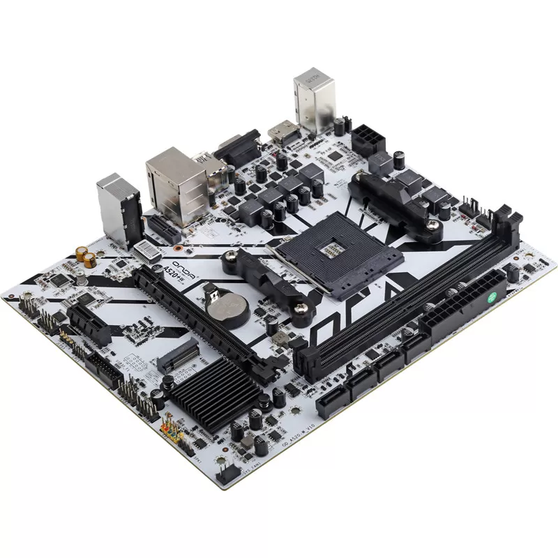 昂达A520+W/B台式电脑主板am4接口3-5代cpu双通道ddr4m2硬盘wifi
