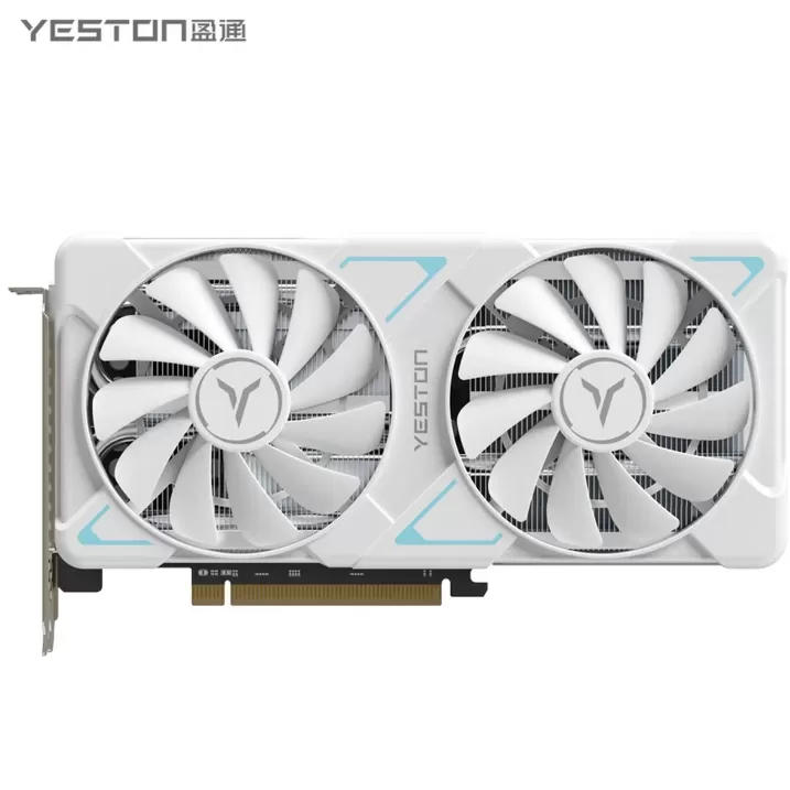 盈通RTX5060 8G大地之神GC光追游戏AI智能学习电脑独立白色显卡