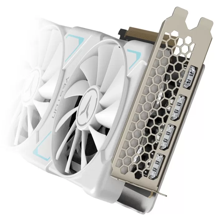 盈通RTX5060 8G大地之神GC光追游戏AI智能学习电脑独立白色显卡