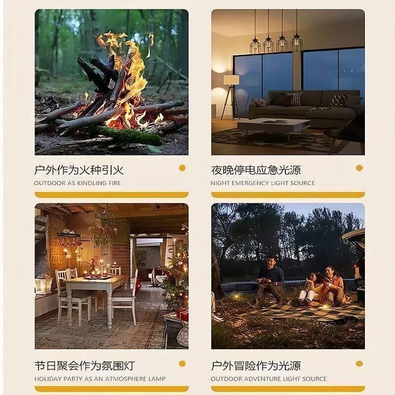 停电应急蜡烛无烟无味防火防风安全照明家用停电防灾防水紧急备用