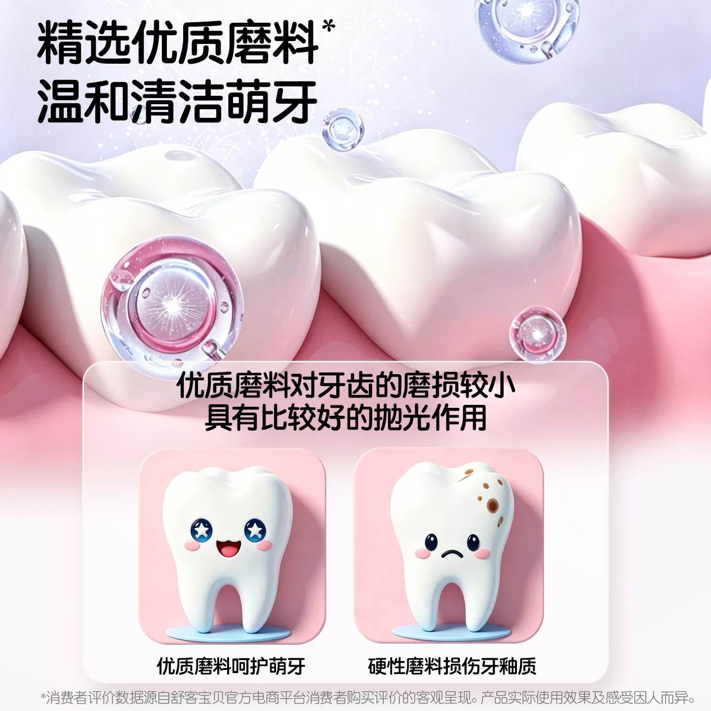 舒客宝贝儿童牙膏护齿宝宝含低氟防蛀防龋齿2-3-6-12岁小孩旗舰店