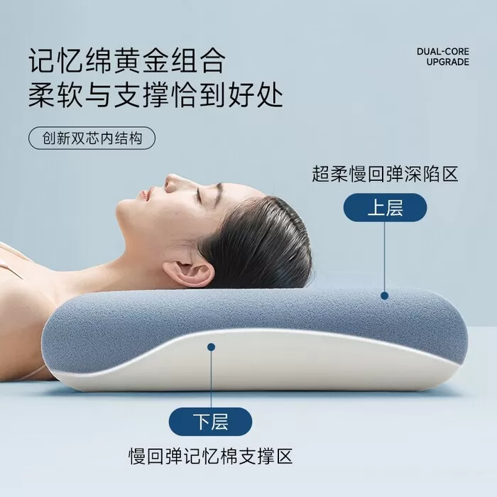 pro2全新升级酒店同款深睡眠枕头记忆枕慢回弹护颈枕精致礼盒