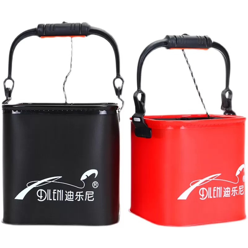 迪乐尼EVA加厚打水桶折叠装鱼桶钓鱼活鱼箱f1VNEgimeT