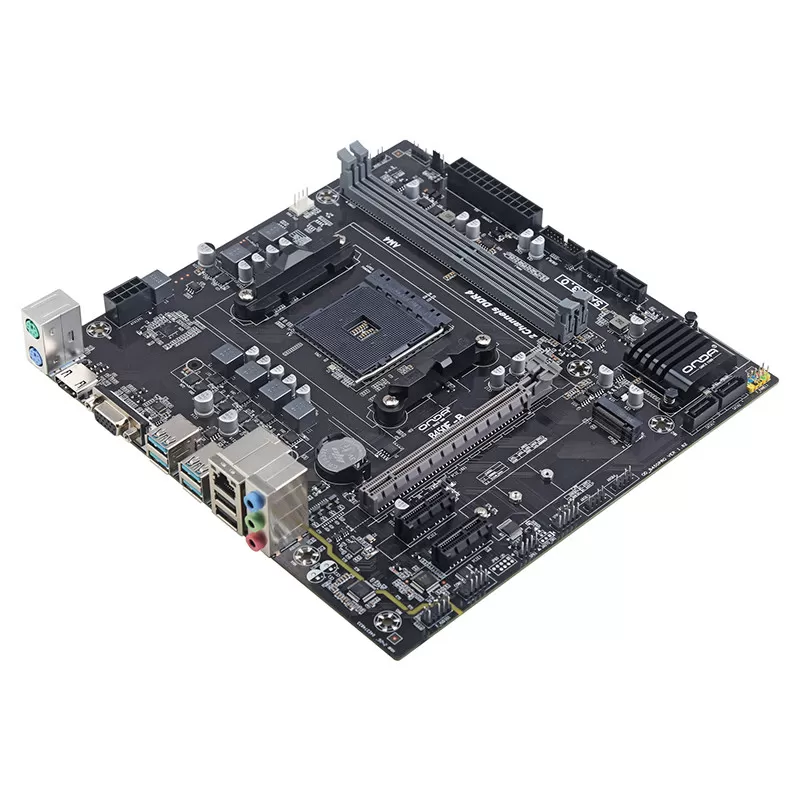 昂达B450E电脑主板双通道内存条DDR4支持1/2/3/4/5代 AM4接口cpu
