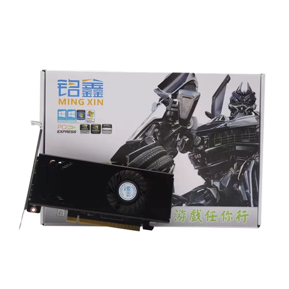 铭鑫GTX1650-4GD6/半高设计/游戏高清独立显卡/OPS 小机箱