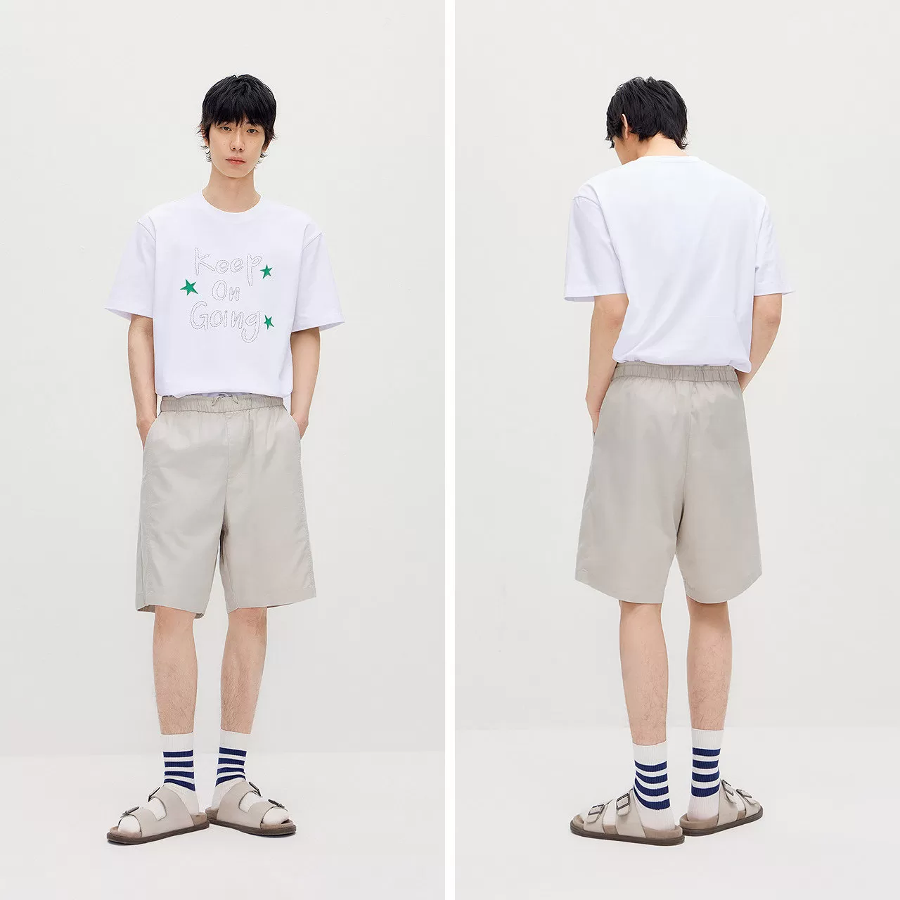 森马短裤男夏轻薄亚麻休闲裤2026款夏天巨好看薄裤宽松直筒五分裤