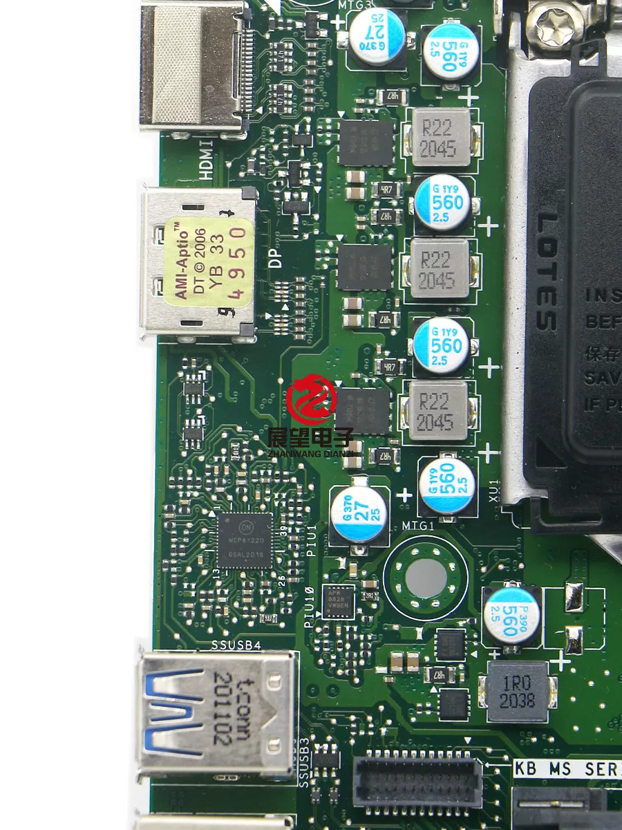 全新DELL戴尔Optiplex 3080MFF 迷你主板 IPCML-CT M3F6C适用