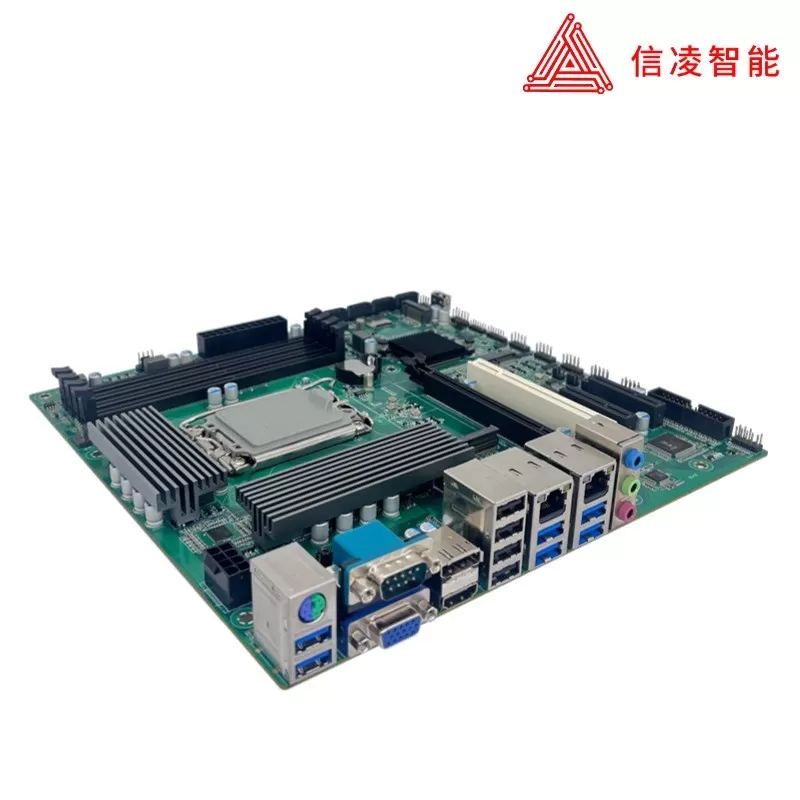 12 13 14 代 MATX 母板 工控板  4槽 中板 B660 U4U 壁挂式 主板